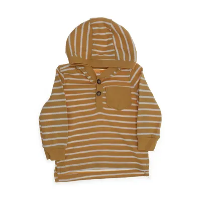 Hoodie (Yellow, White) from Carter's Cotton, Polyester