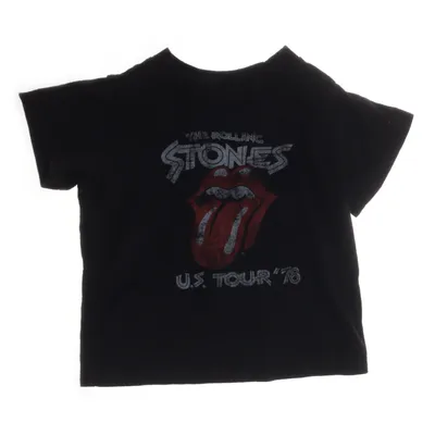 T-shirt (Svart, Röd) från The Rolling Stones Bomull, Polyester