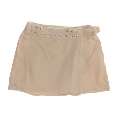 Slå om-nederdel (Beige) fra Zara Bomuld