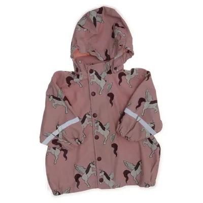Regenjack (Roze, Wit) van Lindex Kids Polyurethaan