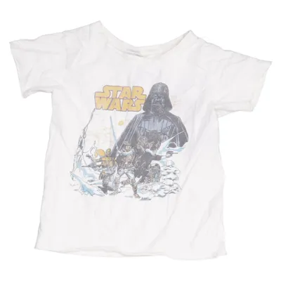T-shirt (White, Multicolored) from Junk Food Cotton