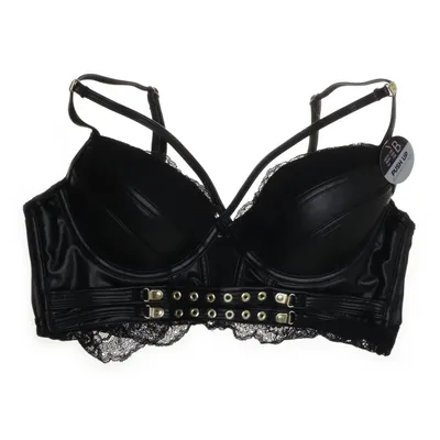Bustier (Zwart) van Censored Polyurethaan