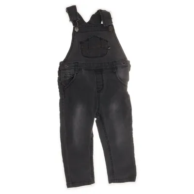 Hängselbyxor (Grå) från Topomini Bomull, Elastan, Polyester