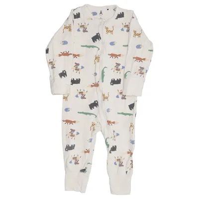 Sparkedragt (Beige, Flerfarvet) fra Åhléns Kids Bomuld, Elastan