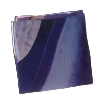 Scarf (Lila, Blå, Flerfärgad) Silke