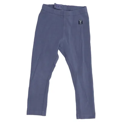 Leggings (Blue) from Polarn O. Pyret Elastane, Organic cotton