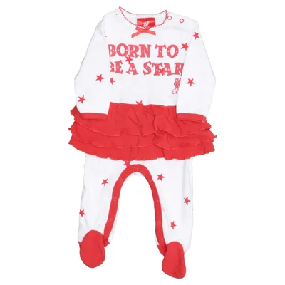 Barboteuse (Rouge, Blanc) de LFC Coton