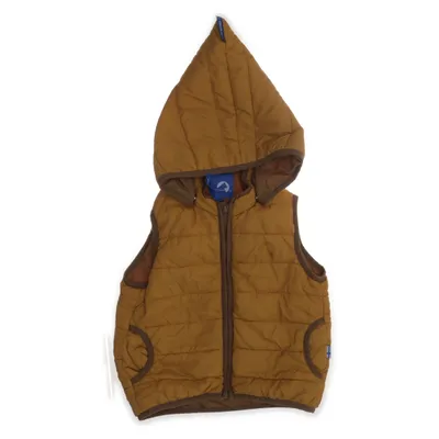 Outer vest (Yellow, Brown) from Finkid Polyamide, Polyester