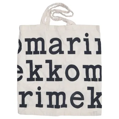 Tygpåse (Beige, Svart) från Marimekko Återvunnen bomull