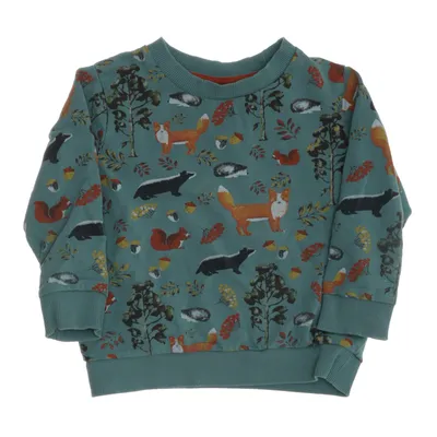Sweatshirt (Groen) van Pusblu Katoen