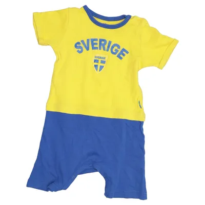 Rompertjes (Geel, Blauw, Meerkleurig) van Sverige Katoen