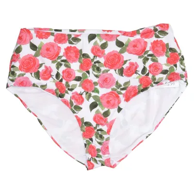 Bikini broekje (Wit, Rood, Groen) van Tezenis Elastaan, Polyester