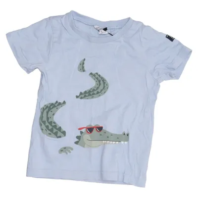 T-shirt (Blue) from Polarn O. Pyret Organic cotton