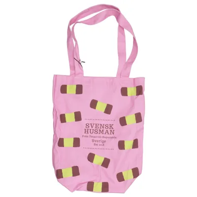 Canvas bag (Pink, Multicolored) from Svensk Husman