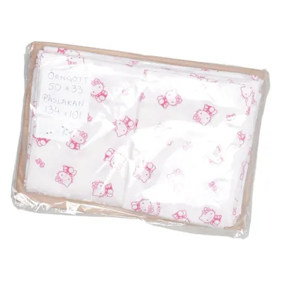 Dekbedset (Wit, Roze) van Hello Kitty