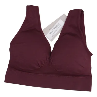 Sport-BH (Lila) von Creamy Fabrics Elasthan, Polyamid