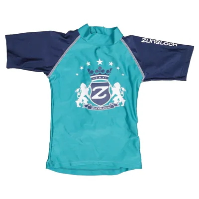Swim shirt (Blue, Turquoise) from Zunblock Elastane, Polyamide