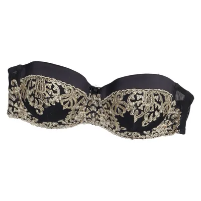 Soutien-gorge (Noir, Or) de Miss Vanity Élasthane, Polyamide, Polyester