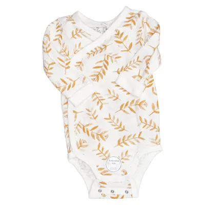 Body (White, Brown) from Lindex Baby Cotton, Elastane