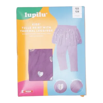 Bukser (Lilla) fra Lupilu Bomuld, Elastan, Polyester
