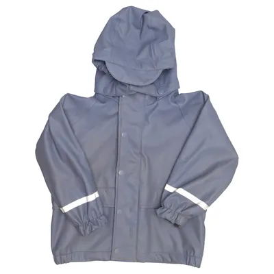 Regenjack (Blauw) van Hust and Claire Polyester, Polyurethaan
