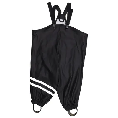 Rain pants (Black) from Lindex Kids Polyurethane