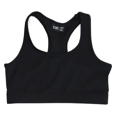 Sports bra (Black) from Iconic Elastane, Polyester