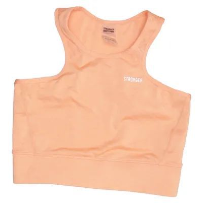 Sports bra (Orange) from Stronger Elastane, Polyester