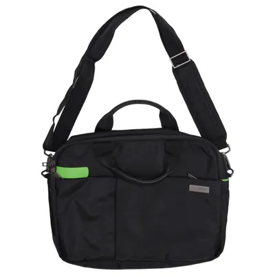 Sac d'ordinateur (Noir, Vert) de Leitz Cuir, Polyester