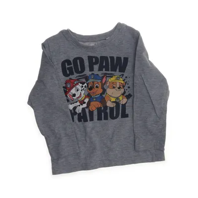 Långärmad t-shirt (Grå, Flerfärgad) från Nickelodeon Bomull, Viskos