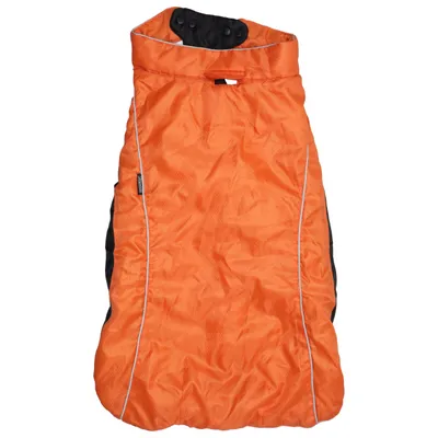 Dog coat (Orange, Black) from Showmaster Polyamide