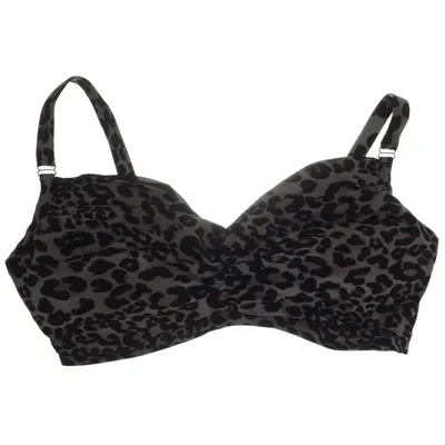 Bikiniöverdel (Grå, Flerfärgad) från Zizzi Polyamid, Elastan, Polyester