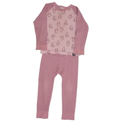 Baselayer (Pink) fra Kaxs by KappAhl Bomuld, Polyamid, Uld