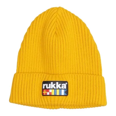 Beanie (Geel) van Rukka Acryl