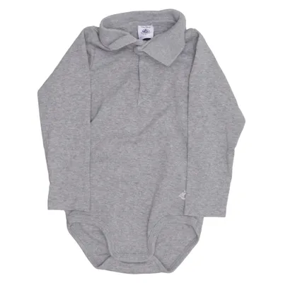 Romper (Grijs) van Petit Bateau Katoen