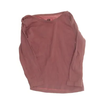 Långärmad t-shirt (Rosa) från H&M Basic Bomull