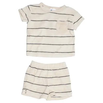 Set (Beige, Zwart) van Rikiki Katoen, Polyester