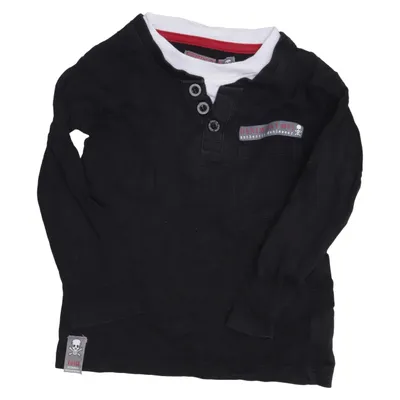 T-shirt manches longues (Noir) de Denim Day Coton