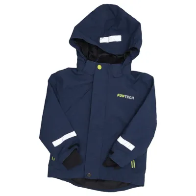 Veste imperméable (Bleu) de Fun Tech Polyamide, Polyester