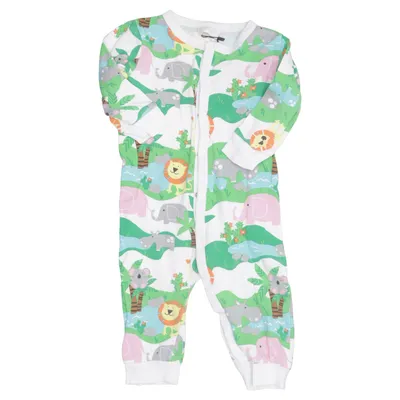 Sparkedragt (Hvid, Grøn, Flerfarvet) fra Baby by Lindex Bomuld