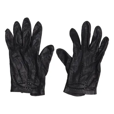 Gants en cuir (Bil handskar ofodrade fint mönster på ) Cuir