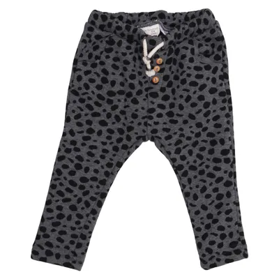 Sweatpants (Gray, Black) from Zara BabyGirl Cotton, Elastane, Polyester