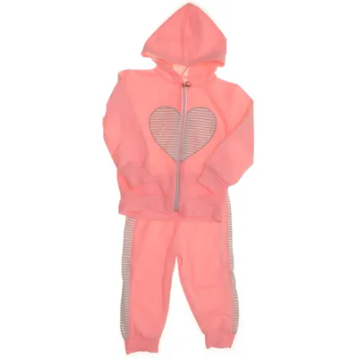 Mjukisset (Rosa, Grå) från Kinder Bomull