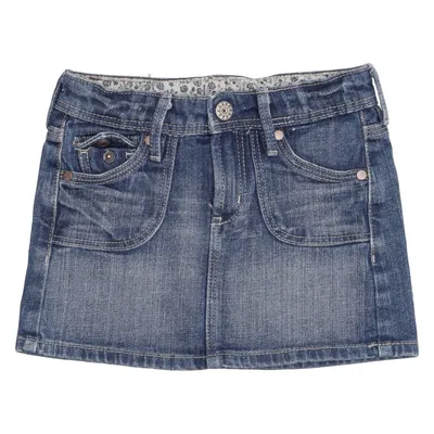 Jupe en jean (Bleu) de Now Coton, Élasthane