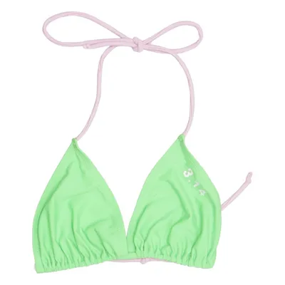 Bikini top (Groen, Roze) van By Pia's Design Elastaan, Polyamide