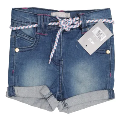 Denim shorts (Blauw) van Revival Katoen, Elastaan, Polyester