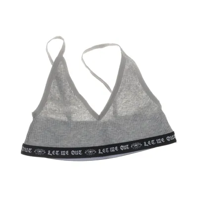 Bralette (Grijs) van Romwe Elastaan, Polyamide
