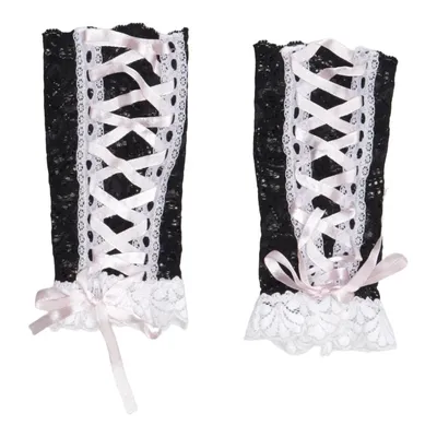 Kostuum accessoires (Zwart, Wit, Roze)