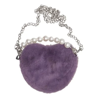 Shoulder-bag (Purple) from Lindex Polyester