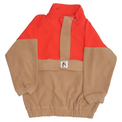 Fleece sweater (Red, Brown, Multicolored) from Mini Rodini Recycled polyester